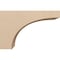 Ekena Millwork 8"W x 24"D x 16"H Classic Stockport Rough Cedar Woodgrain TimberThane Corbel, Primed Tan CORUR08X24X16STORCPR - alternate 5